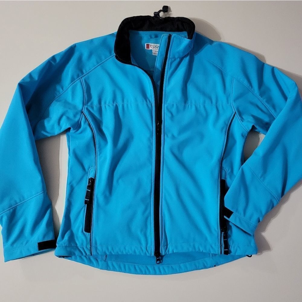 Clique Women's Teal Softshell Jacket